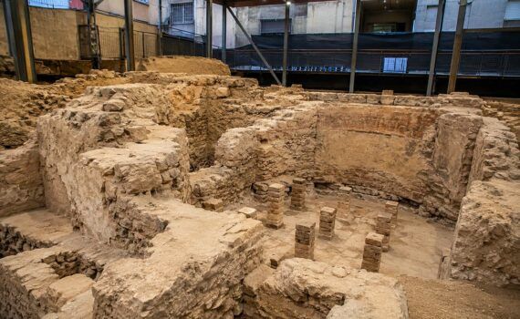 Elche odkrycie archeologiczne laznie arabskie